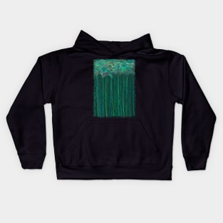 Tufts on Stems in Water Kids Hoodie